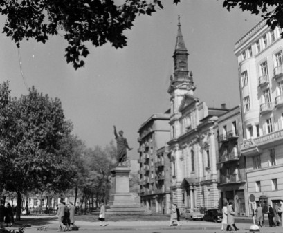 Petőfi tér 1960 Fortepan_1789eb